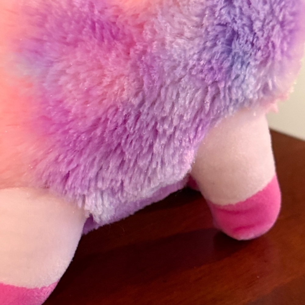 Plush Rainbow Llama Stuffed Animal - Picture 10 of 10